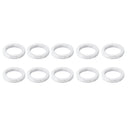 Pack of 10pcs Bike Chainwheel Screw Chainring Washer Gasket Bicycle Dual to Single Chain Wrench Spacer 2mm Thick