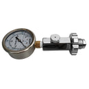Accurate Scuba Diving Air Tank Pressure Gauge Checker Cylinder Tanks Tester Parts 0-6000 psi / 0-400 bar