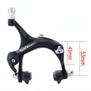 1 Set of (Front + Rear) Bicycle Dual-Pivot Brake Caliper Road Bike Side Pull C/V Brake Calipers Cycling Replacement Accessories