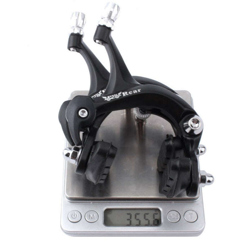 1 Set of (Front + Rear) Bicycle Dual-Pivot Brake Caliper Road Bike Side Pull C/V Brake Calipers Cycling Replacement Accessories