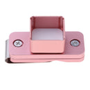 Durable Pink Snooker Billiards Pool Table Pricker, Cue Chalk Holder with Belt Clip