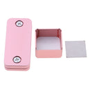 Durable Pink Snooker Billiards Pool Table Pricker, Cue Chalk Holder with Belt Clip