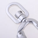 Heavy Duty Carabiner D-shaped Karabiner & Keychain Clip- Spring Snap Hook- Weight Capacity 700kg