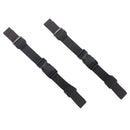 2 Pieces Adjustable Backpack Chest Sternum Harness Straps Nylon with Quick