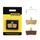 Durable Bicycle Bike Disc Brake Pads / Metal Bike Brake Parts Accessories / Strong Cycling Brake Pads Replacement