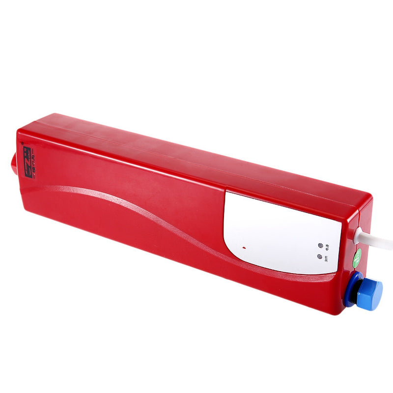 3000W Mini EU Elegant Instant Hot Water Heater Electric Indoor Tankless Water Heater for Bathroom