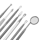 Y.F.M 7Pcs Stainless Steel Multipurpose Blackhead Acne Comedones Remover Extractor Tool Set Kit