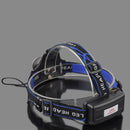 XANES 568D 650LM T6 LED HeadLamp Waterproof 3 Modes Telescopic Zoom Rechargeable Running Camping Cycling Light