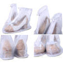 Men Women Rain Shoes Cover Zipper Ankleboots Waterproof Flat Slip Resistant Overshoes Accessories