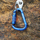 XINDA XD-9616KTL D Shape Aluminum Alloy Carabiner Outdoor Climbing Hanging Buckle