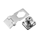 2.5/3/4 Inch Garage Shed Gate Door Hasp Lock Staple Security Key Locking