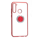 Bakeey Plating Transparent Ultra-thin with Finger Ring Holder Shockproof PC Protective Case for Xiaomi Redmi Note 8