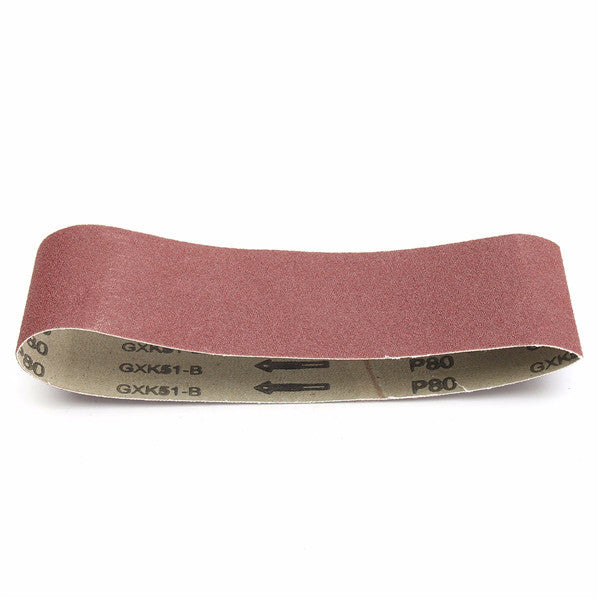 533mm*75mm 80 Grit Alumina Sanding Belt Sandpaper Self Sharpening Oxide Abrasive Strip