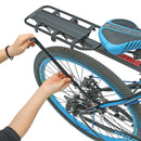 BIKIGHT Bike Cargo Rack Disassembly Rack Rear Shelf Seat Max Load 75kg Bike Bicycle Cycling Motorcycle