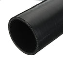 Black 120 Degree Silicone Tube 150mm Length ID48/54/57/63/70mm Vacuum Hose Coolant Tube