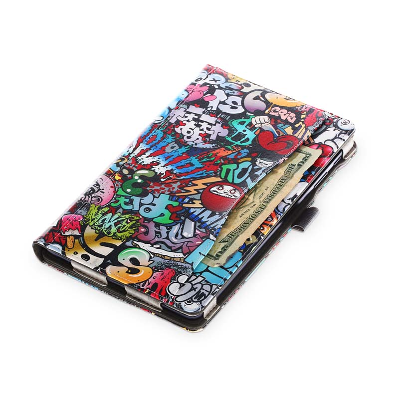 Folio Stand Tablet Case Cover for Samsung Galaxy Tab A 10.1 2019 T510 T515 - Doodle