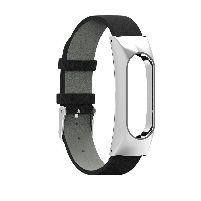 Replacement Leather Bracelet Wristband Wrist Strap for Xiaomi MiBand 2 Wrist Strap