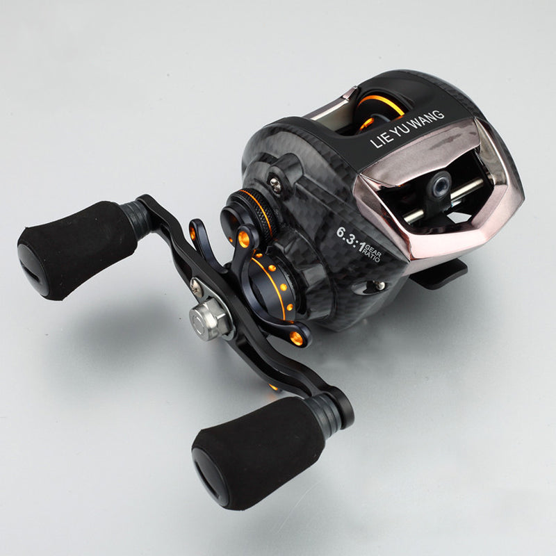 ZANLURE LG-3000L/R 6.3:1 12+1BB Full Metal Baitcasting Fishing Reel Left / Right Hand Fishing Wheel