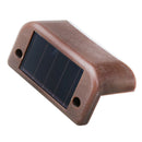 3 LED Solar Lights Durable Fence Lamp for Outdoor Garden Stairs