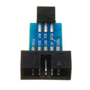 5pcs 10 Pin To 6 Pin Adapter Board Connector ISP Interface Converter AVR AVRISP USBASP STK500 Standard