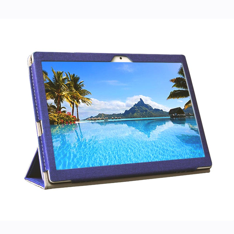 PU Leather Folding Stand Tablet Case Cover for 10.1 Inch Teclast M30 Tablet