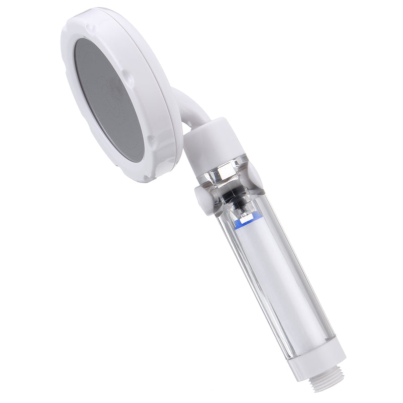 Pressure Boost Shower Head 360 Rotating Spa Rainfall Water Saving Filtration