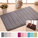 Memory Foam Absorbent Soft Floor Mats Non-slip Rugs Bath Bathroom Bedroom Carpet