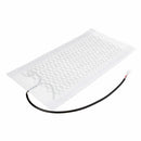 4Pcs 12V Carbon Fiber Car Heating Seat Pads Warmer Heated 5 Level Switch Universal