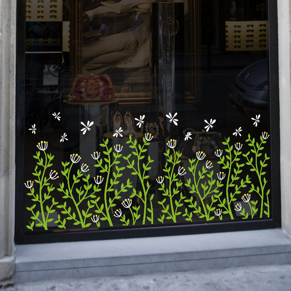 Miico SK7188 Glass Door And Window Decoration Sticker Wall Sticker Cabinet Sticker DIY Stickers