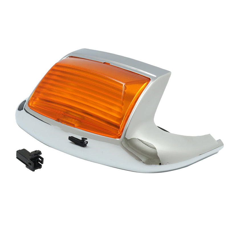 Front Mud Guard Trim Fender Tip LED Light For Harley Davidson Glide Touring