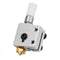 XCR 2IN1-V2 Hotend Module 0.6/0.8/1.0mm Volcano Nozzle + Heating Block 3D Printer Part Kit
