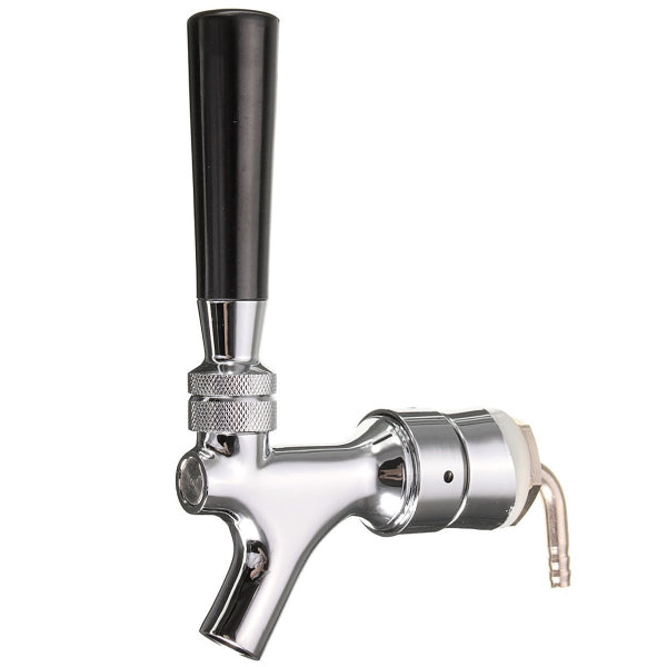 1-2/5" X 3/16" Tube Beer Tap Faucet Draft Shank With Elbow  Brass
