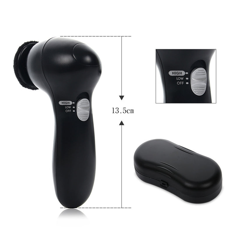 Handheld Electric Shoe Polisher Shoes Scrubber Portable Shoe Cleaning Brushes Kit for Leather Shoes