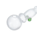 5inch Mini Size Noctilucent Water Glass Pipe Glassware Luminous Green Herb Tube Holder