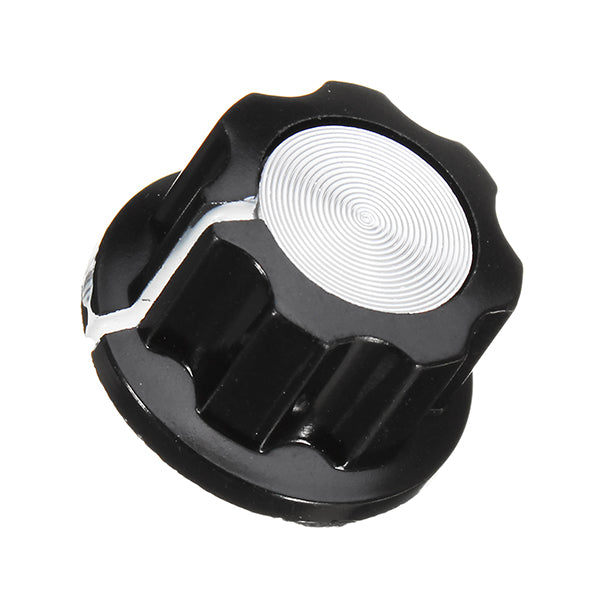 50pcs MF-A01 Bakelite Potentiometer Knob Cap Hat Diameter 20mm Bore Diameter 6.4mm For RV24YN WH11