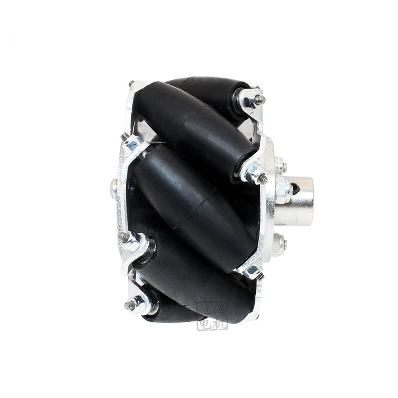 Chihai 4pcs 60mm Aluminium Mecanum Wheels Universal Wheels with 8mm Motor Shaft Coupling for Robot Car