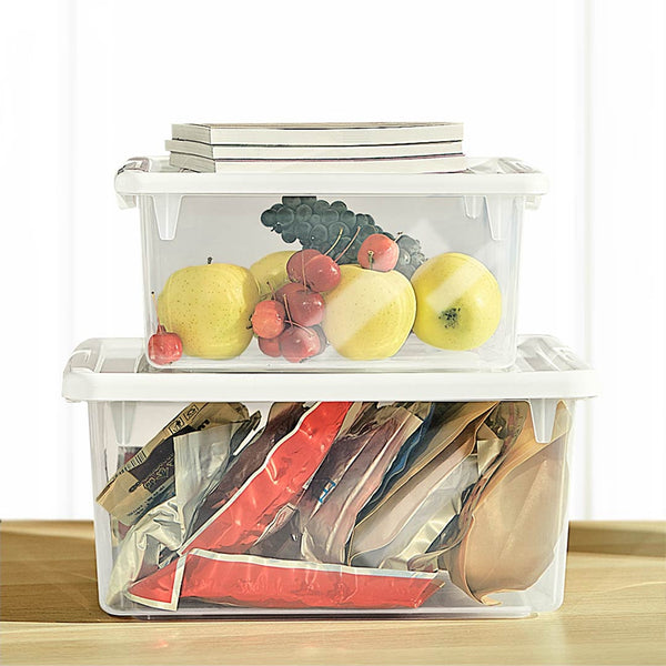 QUANGE Transparent Sealed Storage Box Dust and Moisture Resistant Environmental Protection PP Material Storage Baskets from XIAOMI YOUPIN