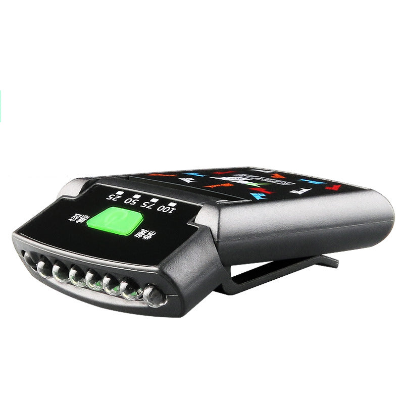 ZANLURE 480LM LED Headlamp Sensor Headlight Clip-On USB Rechargeable Headlamp Fishing Lamp