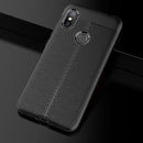 Bakeey Litchi Pattern Soft TPU Anti-fingerprint Back Protective Case For Xiaomi Redmi Note 6 Pro