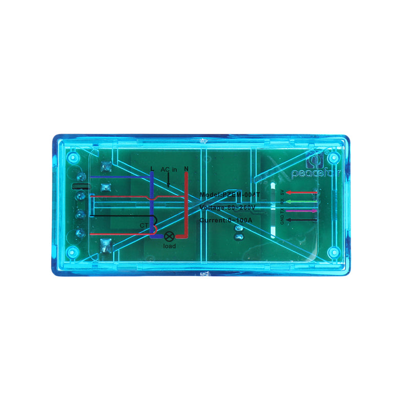 PZEM-004T TTL Modbus-RTU Power Voltmeter Ammeter AC 220V 10A/100A Electric Volt Current Frequency Power Factor Energy Power Meter