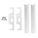 ZANLURE 2 Tube Fishing Rod Holder Rack Pole Support For Marine Boat Kayak Vertical Double Tube