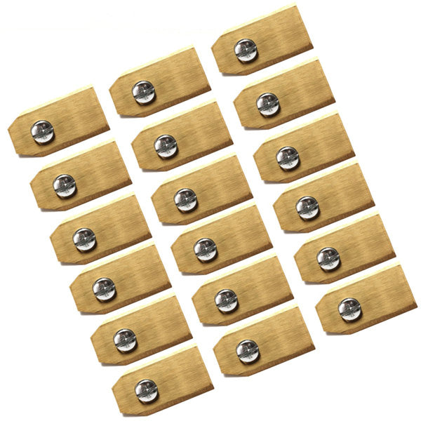 18pcs 0.75mm Gardening Stainless Steel Blades Replacement for Husqvarna Gardena Automower