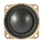2PCS Black Passive Radiator Loudspeaker Auxiliary Bass Speaker