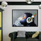 Miico Hand Painted Oil Paintings Colorful Gorilla Paintings Wall Art For Home Decoration