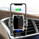 Bakeey 15W LED Infrared Induction Fast Charging Wireless Charger Car Holder For iPhone 8Plus XS 11Pro Huawei P30 Pro Mate 30 5G S10+ Note 10
