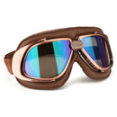 Motorcycle Bike Racing Scooter Pilot Helmet Goggles Glasses Windproof
