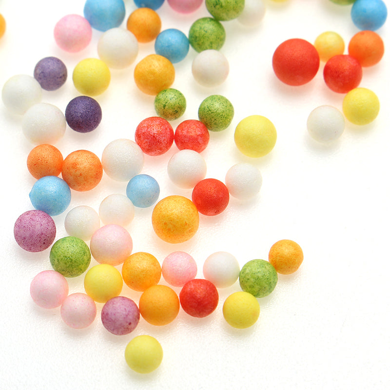 2000PCS 2.5-3.5mm DIY Slime Foam Balls Decor Accessories Styrofoam Bead Balls