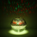 500ML 7 Color Crystal LED Light Projector Air Humidifier USB Essential Diffuser Aromatherapy Purifier