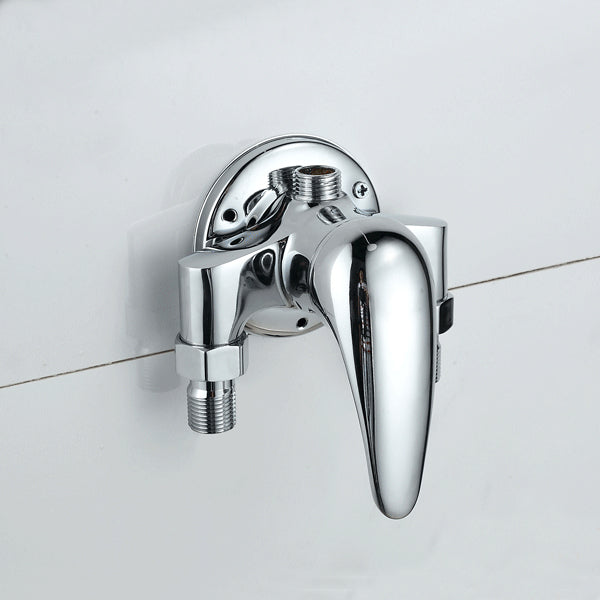 Bathroom Copper Unfold Install Water Heater Mixing Valve Hot And Cold Water Faucet Switch