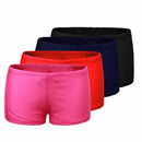 (Swimwear)New Women Shorts Plain Bikini Swim Swimwear Lady Boy Style Short Brief Bottoms S